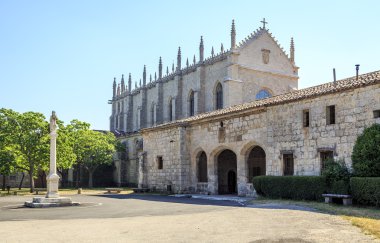 Cartuja de miraflores monastery in Burgos  clipart