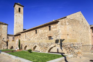 San miguel kilise montblanc, tarragona, İspanya