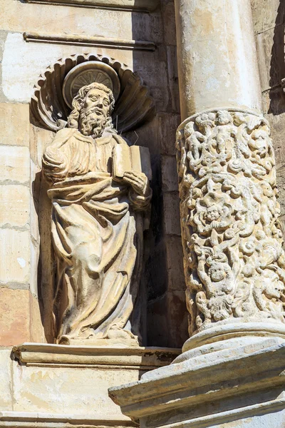 Santa maria maggiore Kościół montblanc, tarragona, Hiszpania — Zdjęcie stockowe