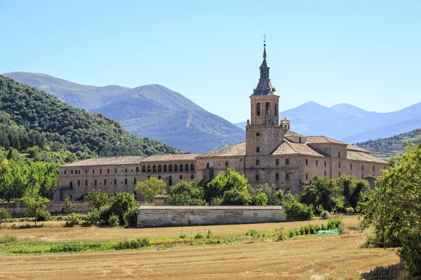 Mosteiro de Yuso, San Millan de la Cogolla — Fotografia de Stock
