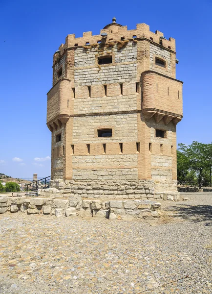 Monreal tower i tudela, Spanien — Stockfoto