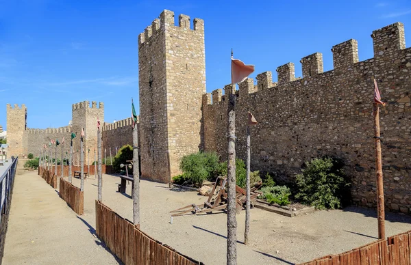 Mura della fortificata Montblanc, Catalogna . — Foto Stock