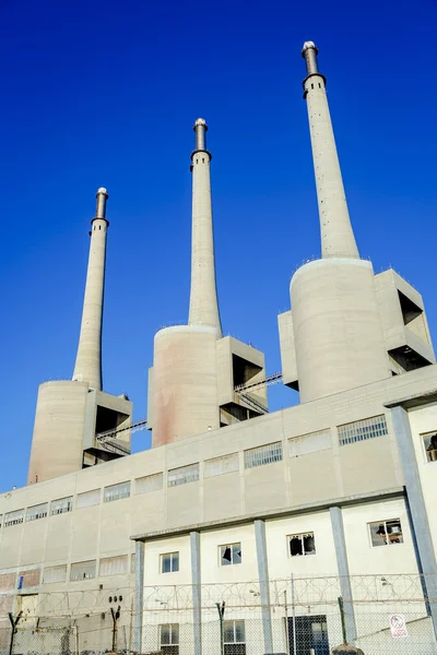 Central térmica de Sant Adria — Foto de Stock