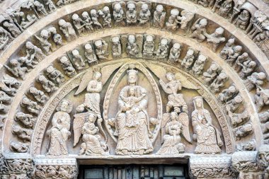 Romanesque church of Santo Domingo in Soria clipart
