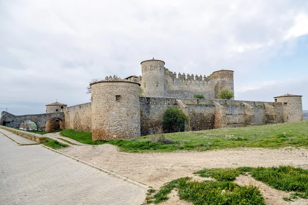 Κάστρο στο χωριό almenar, Σόρια — Φωτογραφία Αρχείου