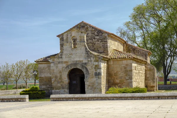 Kostel san juan bautista, banos de cerrato — Stock fotografie