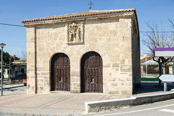 Kapel van de santo cristo del humilladero in pesquera de duero — Stockfoto