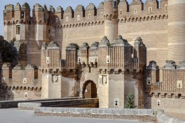 Coca Kalesi, castillo de coca segovia ili
