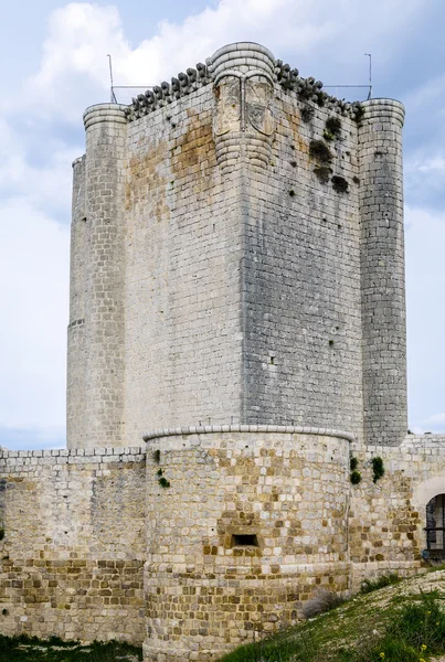 Castillo de iscar in provincie valladolid — Stockfoto