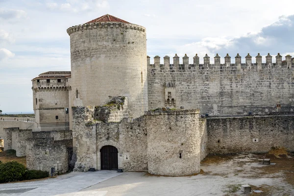 Cuellar hrad, segovia — Stock fotografie