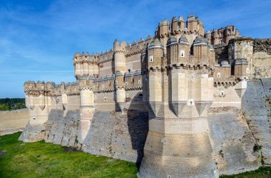 Coca Kalesi, castillo de coca segovia ili