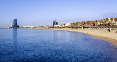 Barceloneta plaj yaz