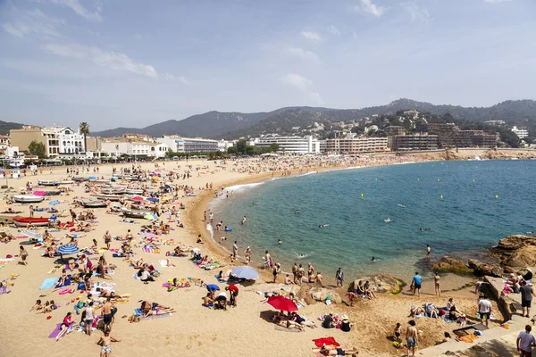 Tossa de mar plajları, İspanya — Stok fotoğraf