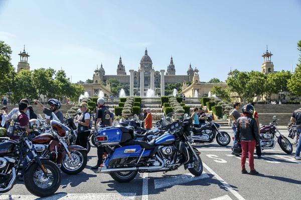 BARCELLONA HARLEY DAYS 2014 — Foto Stock