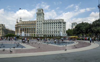 Barcelona Katalonya Meydanı