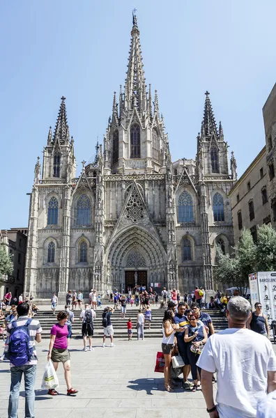 Barcelonas katedral — Stockfoto