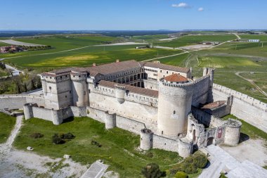 Cuellar Kalesi, Segovia Eyaleti, Kastilya ve Leon, İspanya