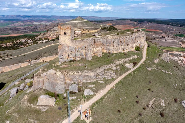 Homenaje Tower Castle Atienza Medieval Fortress Twelfth Century Spain — Stock Photo, Image