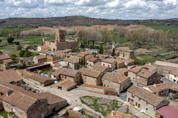 General View Guijosa Province Soria Judicial District Burgo Osma Autonomous — Zdjęcie stockowe