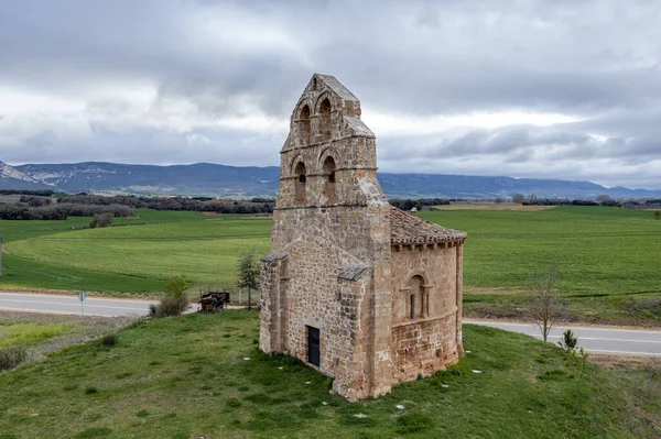 Parish Church Ermita San Facundo Los Barrios Burebaburgos Spain Romanesque — Zdjęcie stockowe