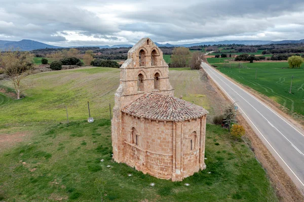 Igreja Paroquial Ermita San Facundo Los Barrios Burebaburgos Espanha Estilo — Fotografia de Stock