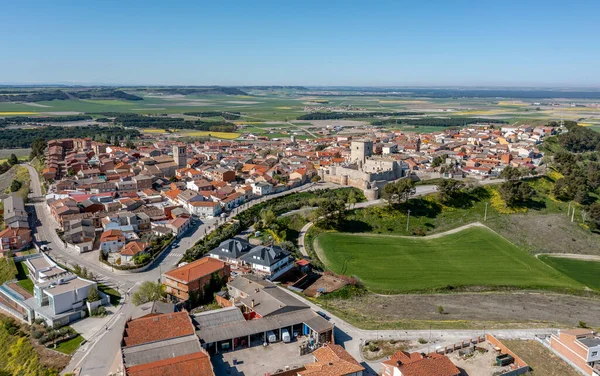 Panoramic View Portillo Spanish Municipality Town Province Valladolid Autonomous Community — 스톡 사진