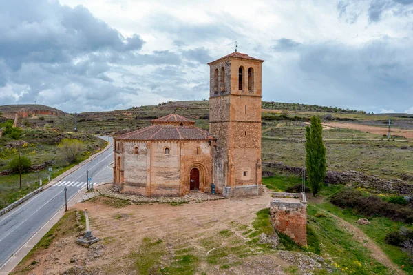 View Church Vera Cruz City Segovia Spain — Stock Photo, Image