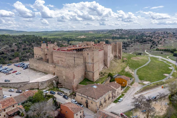 Siguenza Guadalajara省城堡 — 图库照片