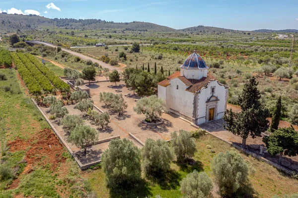 Ermita Del Calvario Alcalá Chivert Provincia Castellón España Una Construcción —  Fotos de Stock