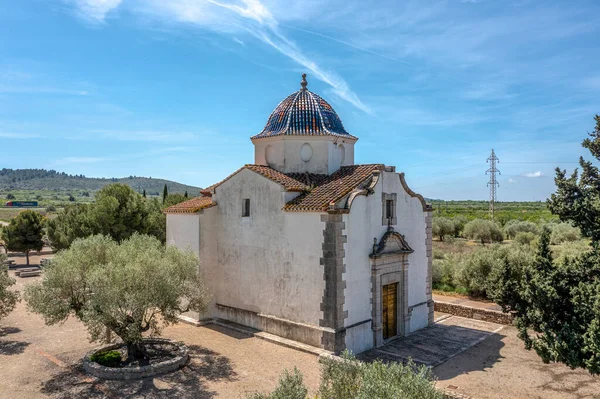 Hermitage Calvary Alcala Chivert Province Castellon Spain Construction Valencian Baroque — Zdjęcie stockowe