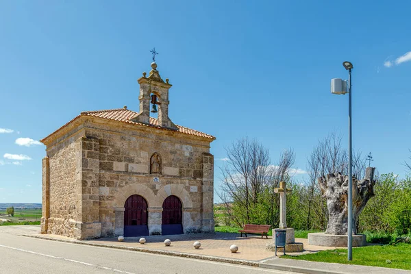 Pustelnia Chrystusa Vega Pinel Abajo Prowincji Valladolid Hiszpanii — Zdjęcie stockowe