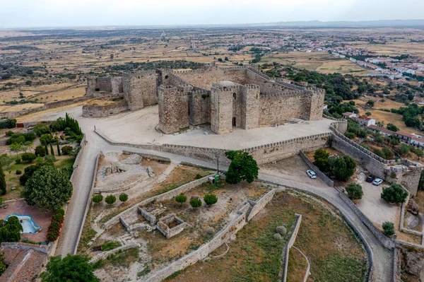 Trujillo Castle Former Arab Alcazaba Intrujillo Province Caceres Extramadura Region — Stock Photo, Image