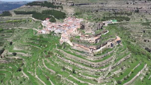 Ares Del Maestrazgo Una Ciudad Medieval Alto Interés Cultural Histórico — Vídeos de Stock