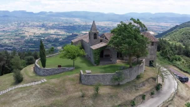 Einsiedelei Von Santa Lucia Sobremunt Unter Der Schirmherrschaft Von Santa — Stockvideo