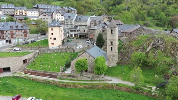 Bohi Catalan Boi Town Municipality Valle Northwest Province Lerida Spain — Stock video