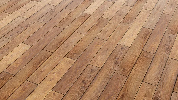 New Hardwood Floor Installed — Foto Stock