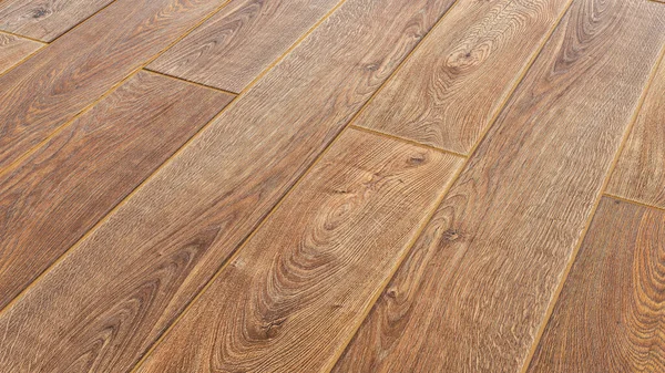 Installed Floor Wood Room Residential Home Wood Floor Planks Wooden Stock Image