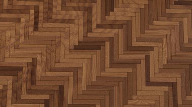 Yeni kurulmuş akçaağaç parkesi