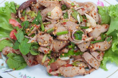 Izgara domuz'ın boyun