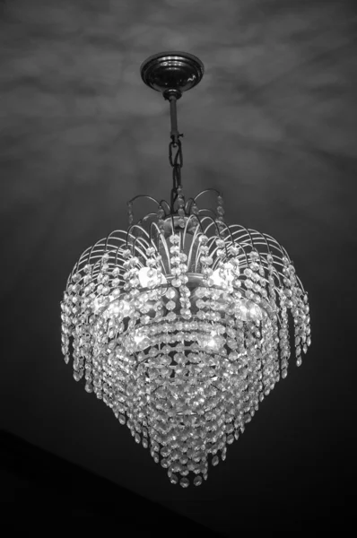 Bombilla de lámpara de vidrio de lujo de latón brillante —  Fotos de Stock