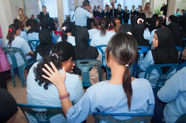 YALA, THAÏLANDE - 10 AOÛT : Prisonnière non identifiée crys wh Images De Stock Libres De Droits