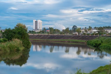 yala, Tayland pattani Nehri'nin manzarası