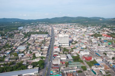 Cityscape yala şehir, Tayland