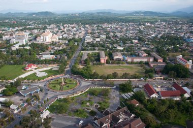 Cityscape yala şehir, Tayland