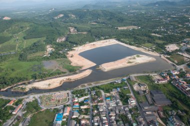yala, Tayland - 5 Aralık: baemao Gölü yala şehir, Tayland
