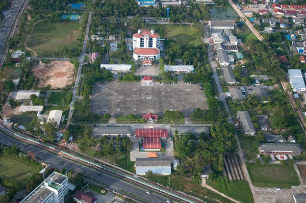 YALA, TAILANDIA - 5 DE DICIEMBRE: Estacionamiento de helicópteros en la frontera sur —  Fotos de Stock