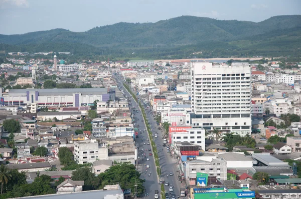 YALA, THAÏLANDE - 5 DÉCEMBRE : paysage urbain de la ville de Yala, Thaïlande sur — Photo