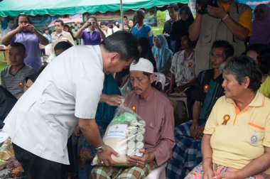 yala, Tayland - 22 Ekim: mr.dechrat simsiri il yönetişim