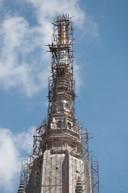 chedi Kaplan, inşaatı mağara Tapınağı krabi, Tayland