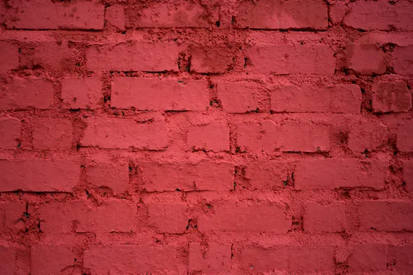 Fondo de pared de ladrillo rojo —  Fotos de Stock